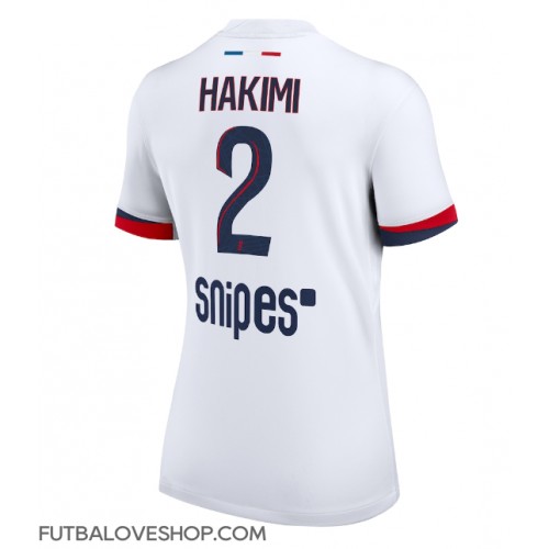 Dres Paris Saint-Germain Achraf Hakimi #2 Preč pre Ženy 2025-26 Krátky Rukáv Dres Paris Saint-Germain Achraf Hakimi #2 Preč pre Ženy 2025-26 Krátky Rukáv